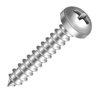 parafuso autoatarraxante cabeca panela fenda phillips zincado branco 190 1